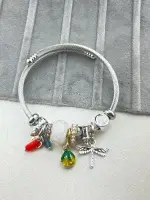 Yusufcuk Pandora Charm Bileklik Çelik Silver